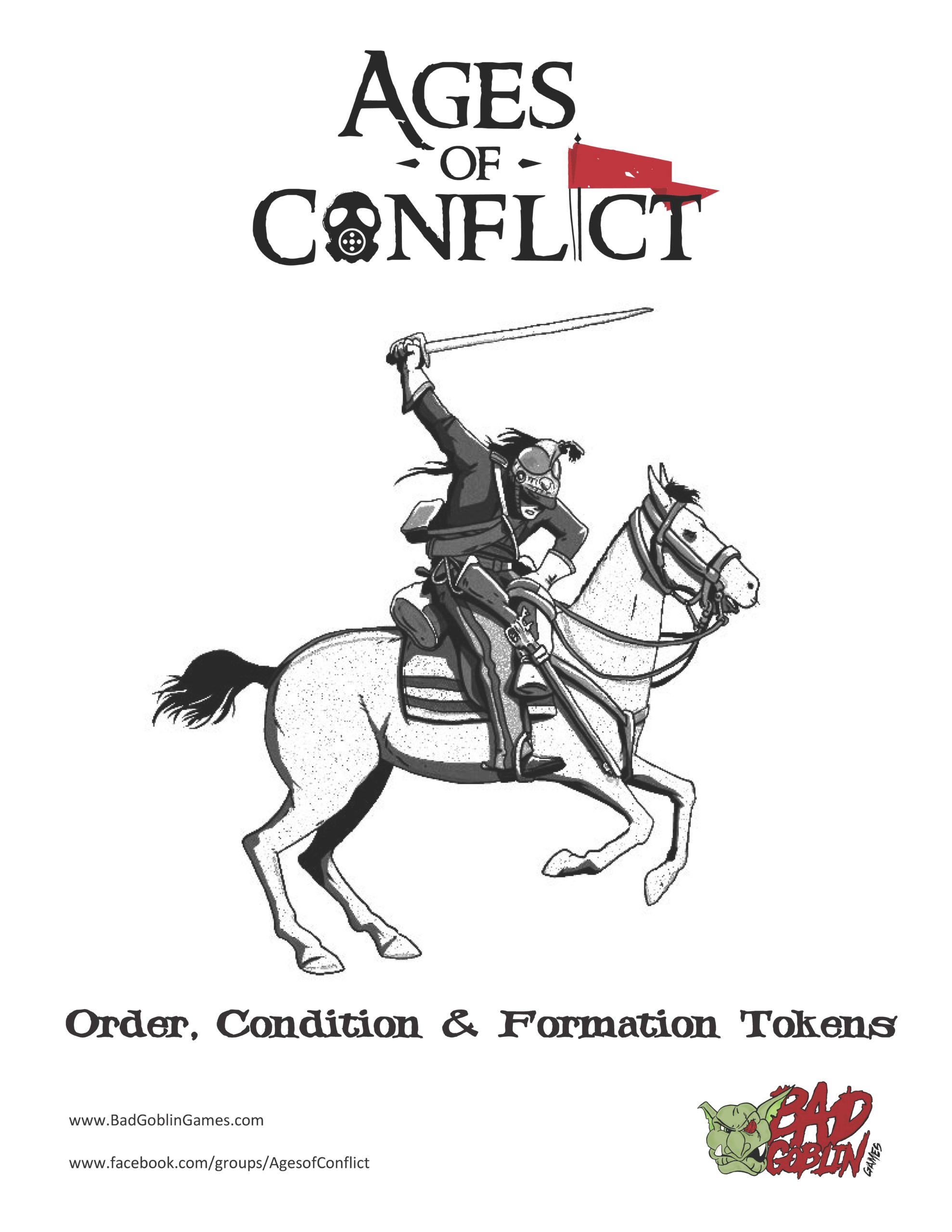 Ages of Conflict - Order, Condition and Formation Tokens - PDF