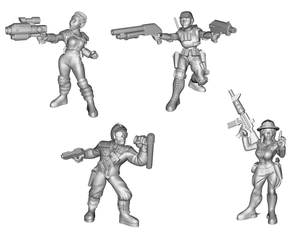 Fellowship of the Tin Star #1 - STL