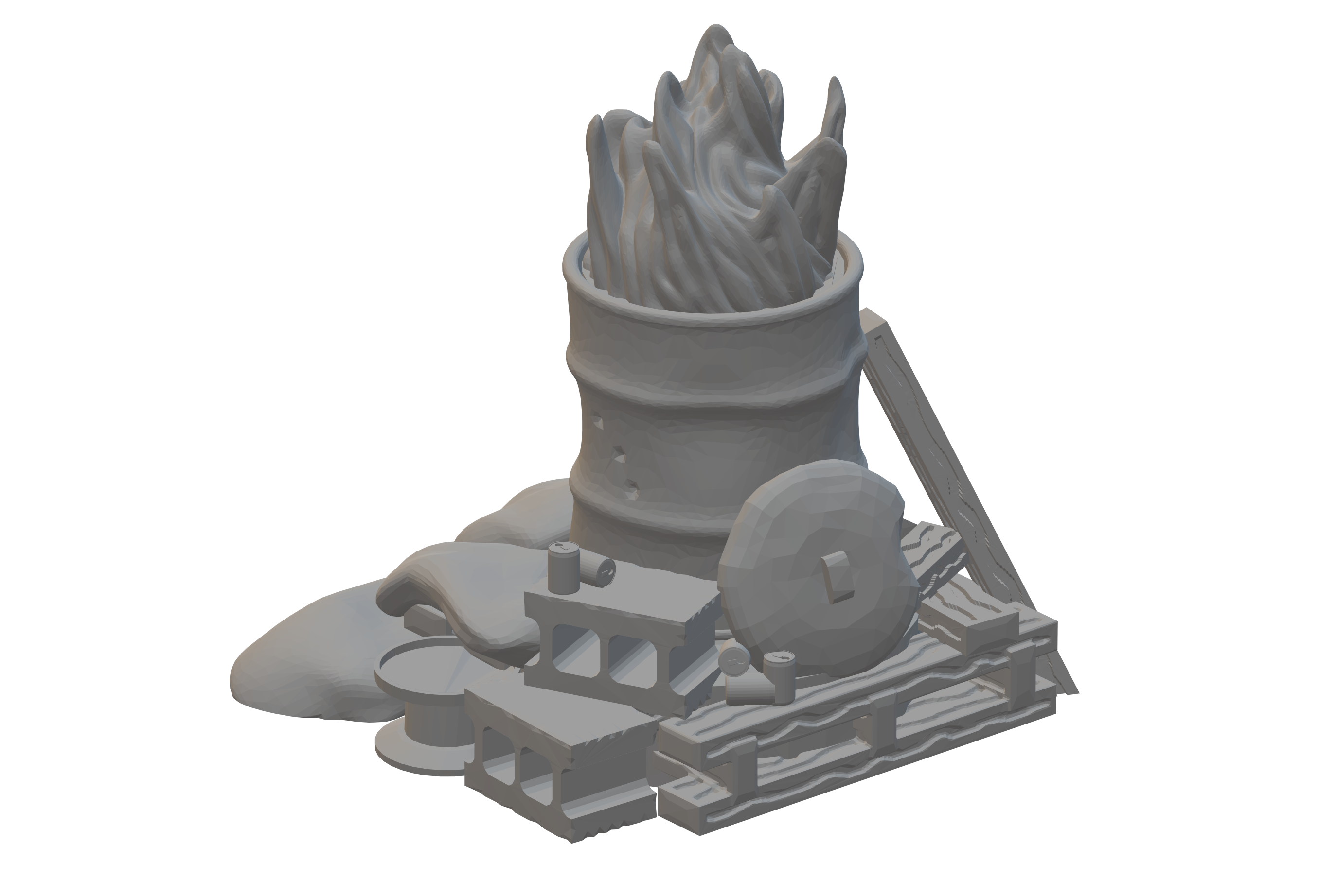 LED Barrel Fire – Bad Goblin Games