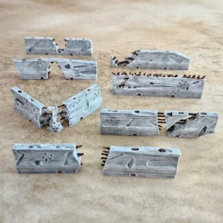 Jersey Barriers, Ruined