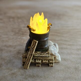 LED Barrel Fire