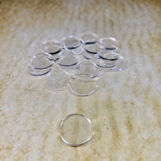 Clear Acrylic Base - 20 mm Round