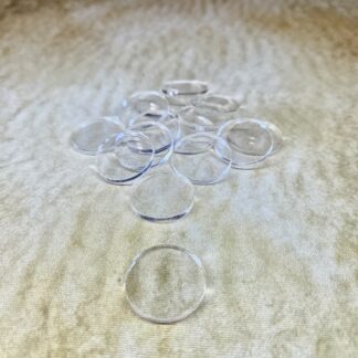Clear Acrylic Base - 25 mm Round