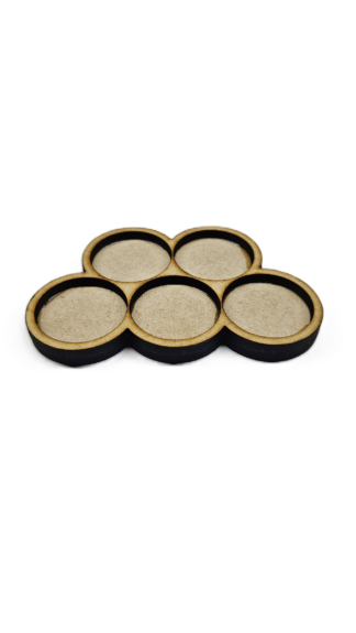 MDF Movement Tray - 5 Figure - 25 mm