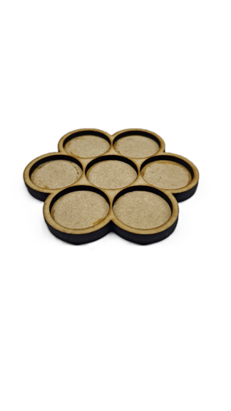 MDF Movement Tray - 7 Figure - 25 mm