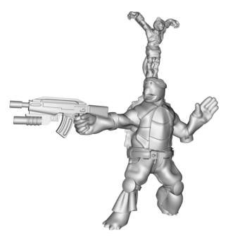 Warlord Sandro - STL