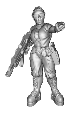 Warlord Sarah - STL